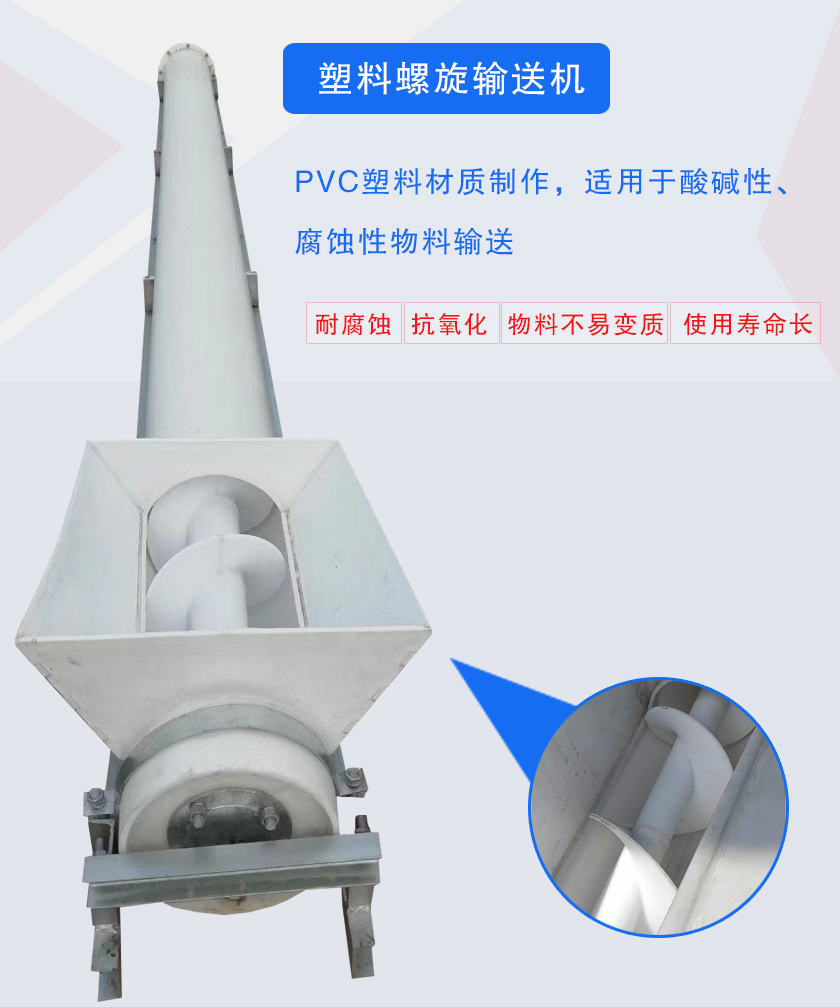 PVC塑料材質制作,適用于酸堿性、腐蝕性物料輸送