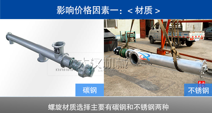 餐飲垃圾無(wú)軸螺旋輸送機(jī)