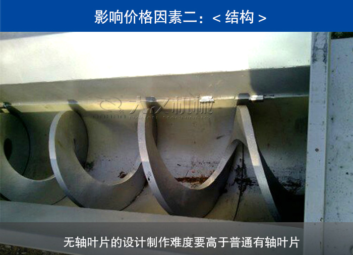 餐飲垃圾無(wú)軸螺旋輸送機(jī)